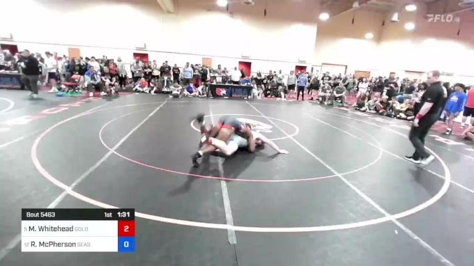 92 kg Rnd Of 16 - Melvin Whitehead, Gold Rush Wrestling vs Riley ...