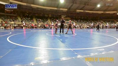 92 lbs Consi Of 16 #1 - Dominic Glass, Elk Grove Wrestling Academy vs Jace Sharples, Ogden's Outlaws Wrestling Club