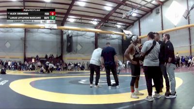 132 lbs Champ. Round 3 - Lukas Littleton Mascaro, Malvern Prep vs Alex Denkins, Perrysburg