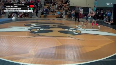 75 lbs Champ. Round 1 - Boyd Gilliland, LAW vs Blake DeLaForest, Blaine Wrestling