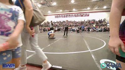 138-145 lbs Rr Rnd 2 - Whitley Bennett, Pawhuska Elks Takedown vs Kaisley Taber, Hennessey Takedown Club