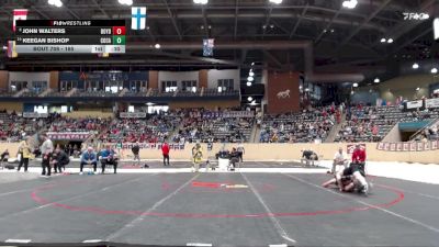 165 lbs Cons. Round 4 - Keegan Bishop, Covington Catholic vs John Walters, Boyd County