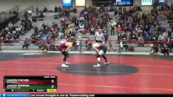 125 lbs Cons. Semi - Jaxson Rohman, Augustana (SD) vs Landen Fischer, Northern St.
