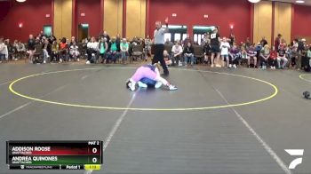 140-170 lbs Round 1 - Addison Roose, Unattached vs Andrea Quinones, Unattached