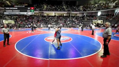 190 lbs Quarterfinal - Gabriel Daniels, Camden County vs Ava Catledge, Jefferson