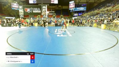 285 lbs Cons 8 #2 - Jeremy Marshall, IL vs Mateo Vinciguerra, NJ