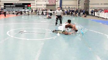 6 - 165 lbs Champ. Round 1 - Abubakr Abdelmutalb, Wakefield HS vs Jaiden Ortez, Oscar Smith