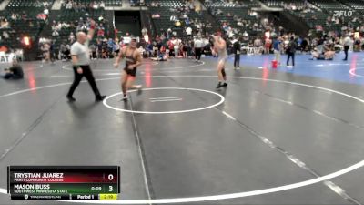 174 lbs Cons. Round 5 - Mason Buss, Southwest Minnesota State vs Trystian Juarez, Pratt Community College