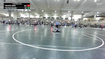 120 lbs Semifinal - Peyton Wilson, Elite Wrestling Academy vs Bryson Jones, Maximum Velocity