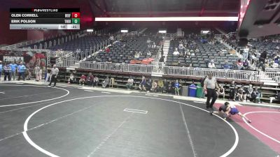 50 lbs Consi Of 8 #2 - Olen Correll, Beef Lab vs Erik Polson, Thermopolis WC
