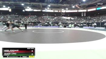 157 lbs Cons. Round 3 - George Lopez, Riverton vs Angel Gonzalez, Capistrano Valley