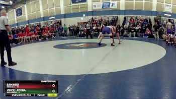 215 lbs Quarters & Wb (16 Team) - Vince Lepera, New Haven vs Sam Neu, Roncalli