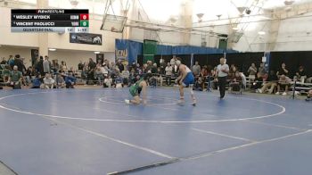 133 lbs Quarterfinal - Wesley Wydick, Merchant Marine vs Vincent Paolucci, York (pa)