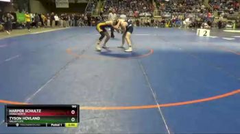160 lbs Cons. Round 2 - Harper Schultz, Fargo North vs Tyson Hovland, Valley City