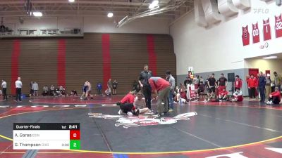 165 lbs Quarterfinal - Alex Garee, Edinboro vs Garrett Thompson, Ohio University