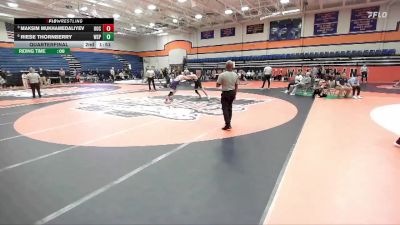 157 lbs Quarterfinal - Jaryn Hartranft, Wilkes University vs Luke Swan, Wisconsin-Whitewater