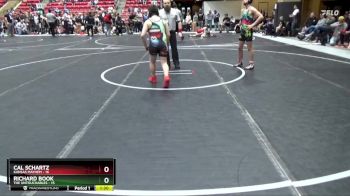 105 lbs Round 2 (6 Team) - Cal Schartz, Kansas Mayhem vs Richard Book, The Untouchables