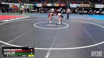 145 lbs Champ. Round 1 - EUGENE OBUKHOVSKIY, Wasilla High School vs Hayden Aube, Thunder Mountain