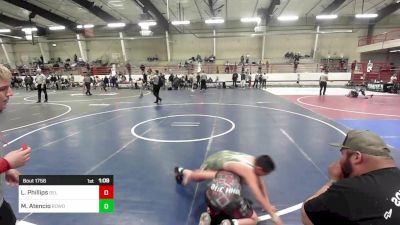 140 lbs Rr Rnd 5 - Lane Phillips, Del Norte vs Maziah Atencio, Rowdy Boys