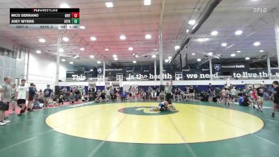 79 lbs Semifinal - Nico Serrano, Grit Mat Club - MS vs Joey Myers, Keystone Krush - MS