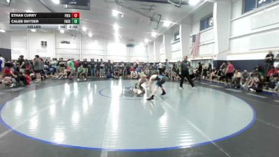 125 lbs Round Robin 1 - Ethan Curry, Freakztyle White - HS vs Caleb Snyder, Faust Wrestling Club - HS