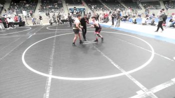 131-HWT lbs Rr Rnd 5 - Teddy Buckskin, Hilldale Youth Wrestling Club vs Santiago Duarte, BAWC