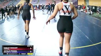 130 lbs Round 2 - Hadley Boshart, Wartburg vs Natalia Posada, Oklahoma City University