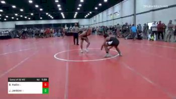 152 lbs Consolation - Brody Hallin, IL vs Josiah Jenkins, FL
