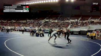 165-D2 Semifinal - Dylan Hayhurst, Barry Goldwater High School vs Tavier Garcia, Canyon View High School