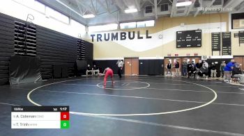 132 lbs Round Of 32 - Ahnye Coleman, Conard vs Tam Trinh, New Haven