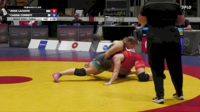 72kg 3rd Place Match - Rose Lacoste, Montreal Wrestling Club vs Cassie Corbett, Brock WC