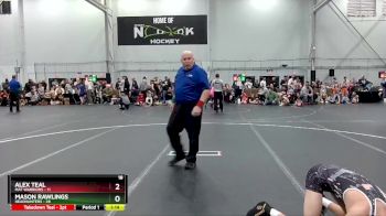 110 lbs Round 1 (4 Team) - Alex Teal, Mat Warriors vs Mason Rawlings, Headhunters