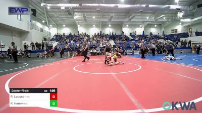 70 lbs Quarterfinal - Reid Locust, Vian Wrestling Club vs Rylan Henry, Brushy Wrestling Club