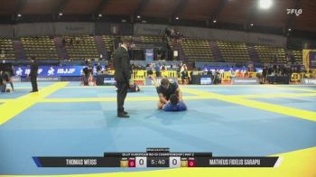 THOMAS WEISS vs MATHEUS FIDELIS SARAPU 2026 IBJJF European NoGi