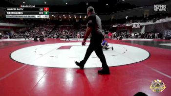 138 lbs Quarterfinals (8 Team) - Jarrett Patty, CHICKASHA vs Aiden Hardin, GUTHRIE