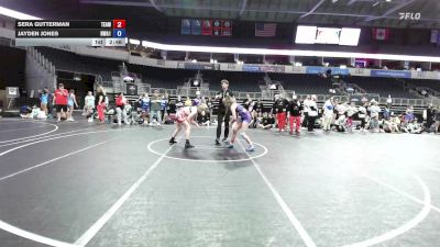 127 lbs 3rd Place - Sera Gutterman, Team Kentucky vs Jayden Jones, Nwa1