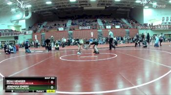 106 lbs Cons. Round 2 - Beau Heniser, Fighting Irish Wrestling Club vs Jeremiah Emery, Corydon Wrestling Club