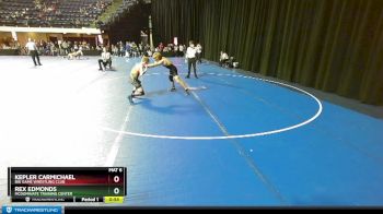 132 lbs Cons. Round 4 - Rex Edmonds, McDominate Training Center vs Kepler Carmichael, Big Game Wrestling Club