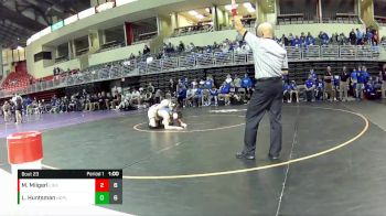 160 lbs Round 6 (8 Team) - Lathen Huntsman, North Platte vs Mason Miigerl, Lincoln East