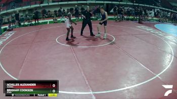 132 lbs Cons. Round 3 - Brigham Cookson, Utah vs Achilles Alexander, Alaska