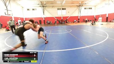 184 lbs Quarterfinal - Rabih Badrani, Palomar College vs Cael Houston, Utah Tech University