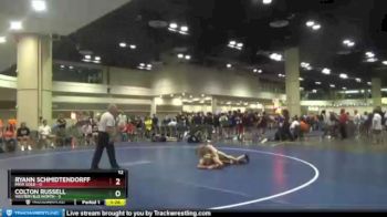 106 lbs Round 2 (10 Team) - Colton Russell, Westerville North vs Ryann Schmidtendorff, MXW Gold