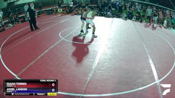 132 lbs Semis & Wb (16 Team) - Isaiah Torres, Hawaii vs Axxel Landon, Idaho 1