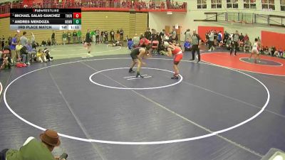 120 lbs 3rd Place Match - Michael Salas-Sanchez, Thurston vs Andres Mendoza, Newberg