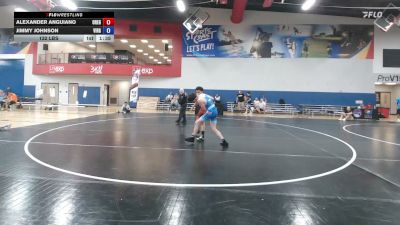 132 lbs Alexander Anguiano, Oregon vs Jimmy Johnson, Virginia