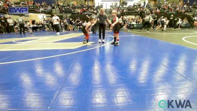 61 lbs Rr Rnd 2 - Dwaine Goldsberry, Weatherford Youth Wrestling vs Audie Spradling, F-5 Grappling