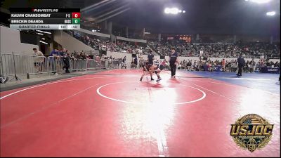 67 lbs Quarterfinal - Kalvin Chansombat, F-5 Grappling vs Breckin DeAnda, Husky Wrestling Club