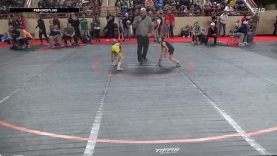 56_G lbs Quarterfinal - Lily Bakner, Eastern York vs Rhea Karas, South Fayette