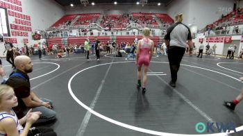 64 lbs Quarterfinal - George Britt, Pauls Valley Panther Pinners vs Avery Wagner, Choctaw Ironman Youth Wrestling
