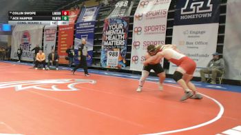 285 Class 1 lbs Cons. Round 3 - Collin Swope, Lawson vs Ace Harper, Palmyra